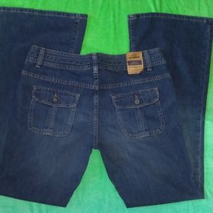 AE Military Button Front Jeans 10R NWT!